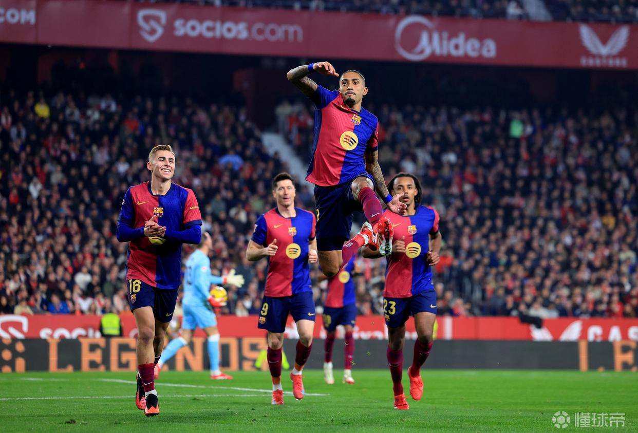 关于巴塞罗那西甲击败塞维利亚京多安远射破门的信息
